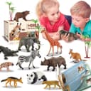 Thumbnail principal de EnAuRoL 31-Pc Safari Animals Playset for Toddlers 🧸