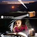 Thumbnail 4 de Eoxsmile Emergency Radio 5000mAh NOAA alert 📻