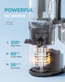 Thumbnail 6 de EUHOMY 5.5" Wide Feed Cold Press Juicer 🥤