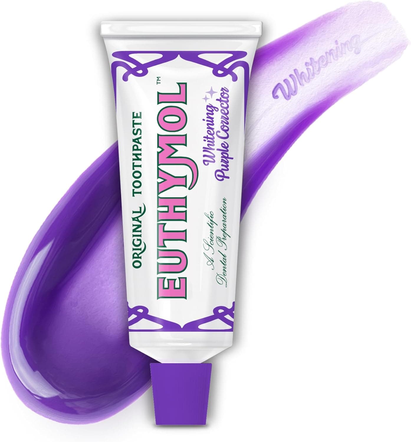 Euthymol Purple Whitening Toothpaste 3.7 fl oz 🪥