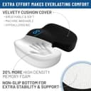 Thumbnail 5 de Everlasting Comfort Memory Foam Seat Cushion for Sciatica 🪑