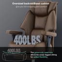 Thumbnail 2 de EXCEBET Big and Tall Office Chair with Footrest ⚙️