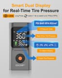 Thumbnail 3 de Exchip Tire Inflator Portable Air Compressor 150 PSI ⛽️