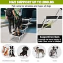 Thumbnail 3 de Extra Wide Dog Stairs Foldable Ramp 200 lbs 🐶