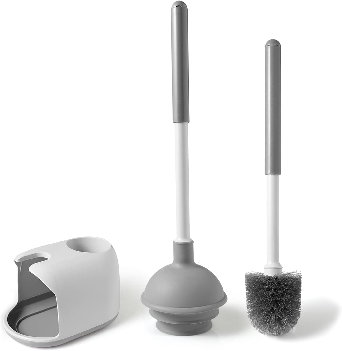 Eyliden 2 Pack Toilet Plunger & Brush Set 2 🧻