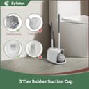 Thumbnail 1 de Eyliden 2 Pack Toilet Plunger & Brush Set 2 🧻