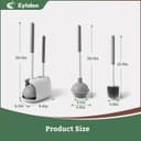 Thumbnail 5 de Eyliden 2 Pack Toilet Plunger & Brush Set 2 🧻