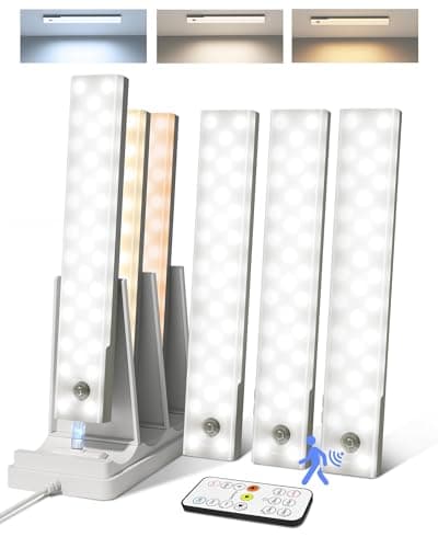 EZVALO 6-Pack Under Cabinet Light 2000mAh 🔦