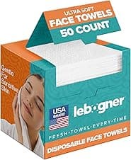 Face Towels Ultra Soft & Thick Disposable Towelettes 50 Pack 🫧? (Oops emoji)
Face Towels Ultra Soft & Thick Disposable Towelettes 50 Pack 🧻