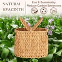 Thumbnail 5 de FairyHaus Wicker Toilet Paper Storage Basket with Lid 🧻