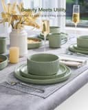 Thumbnail 1 de Famiware Star Dinnerware Set for 6 (18 pcs) Green Matte ⌚