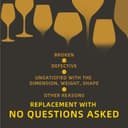 Thumbnail 3 de FAWLES 12-Piece Stemless Wine Glasses 🍷