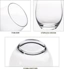 Thumbnail 4 de FAWLES 12-Piece Stemless Wine Glasses 🍷