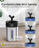 Thumbnail 3 de Feekaa Stainless Steel Humidifier 1Gal Easy Clean ⌚