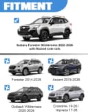 Thumbnail 1 de FengYu Heavy Duty Lockable Roof Rack 330 lbs 🚗