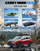 Thumbnail 6 de FengYu Heavy Duty Lockable Roof Rack 330 lbs 🚗