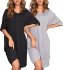 Thumbnail 4 de FENTENG 2-Pack Women's V-Neck Nightgowns 👗