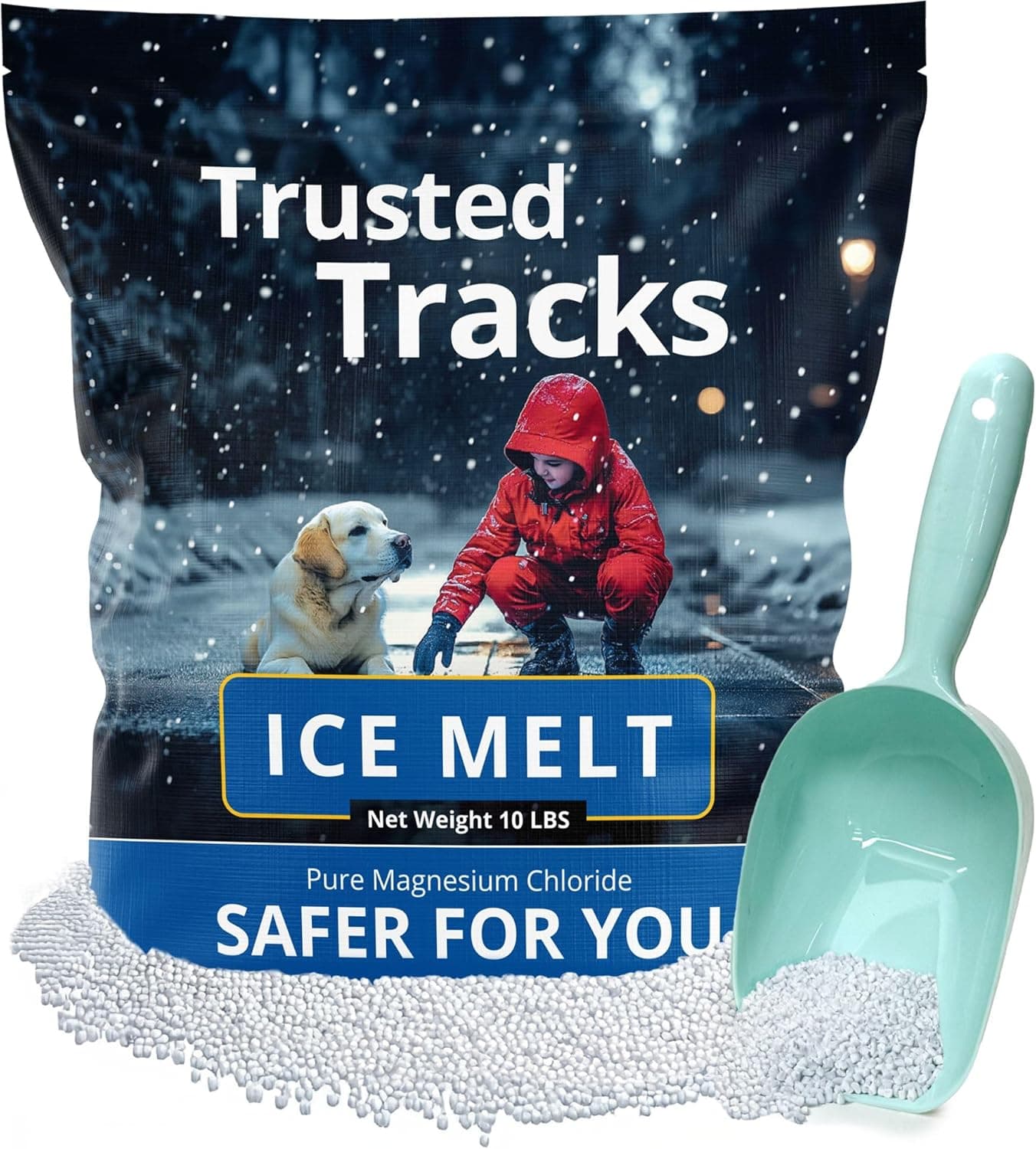 FIREKI 10-lb Ice Melt, Pet-Safe 🌬️