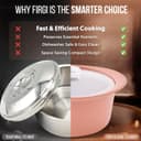 Thumbnail 4 de FIRGI 27oz Silicone Microwave Steamer Pot 📷