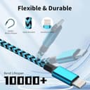 Thumbnail 3 de Firsting Multi Charging Cable 4ft 3-in-1 Charger 📱