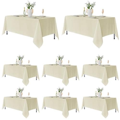 Fitable 70x120 Inch Rectangular Tablecloth Pack 🧺