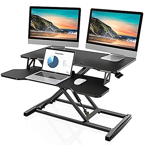 FITUEYES FSD308001WB 32" Height Adjustable Sit-Stand Desk 🖥️