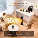 Thumbnail 1 de FLANUR 1500W Space Heater ⚡