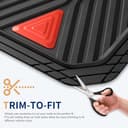 Thumbnail 5 de FLORICH Car Floor Mats 3-Piece All-Weather 🚗