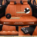 Thumbnail 3 de FLORICH Full Set Orange Car Seat Covers 🚗
