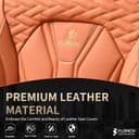 Thumbnail 6 de FLORICH Full Set Orange Car Seat Covers 🚗