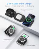 Thumbnail 2 de Fodable 3-in-1 Magnetic Wireless Charger for iPhone 3 📱