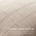 Thumbnail 1 de Foindtower Linen Check Pillow Covers 20×20 inch 🛋️