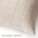 Thumbnail 2 de Foindtower Linen Check Pillow Covers 20×20 inch 🛋️