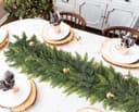Thumbnail 3 de Fomlily 6Ft Cedar Garland for Mantel 🎄