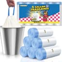 Thumbnail principal de T.FORING 5 Gallon Drawstring Trash Bags 120 count 🗑️