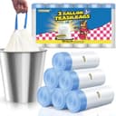 Thumbnail principal de T.FORING 3 Gallon Drawstring Trash Bags 120 Count 🗑️