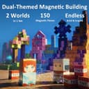 Thumbnail 1 de FQOIUD Magnetic Blocks 150 PCS magnetic building set 🧩
