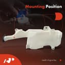 Thumbnail 4 de A-Premium Front Washer Fluid Reservoir for Chevrolet/GMC 1L 🚗