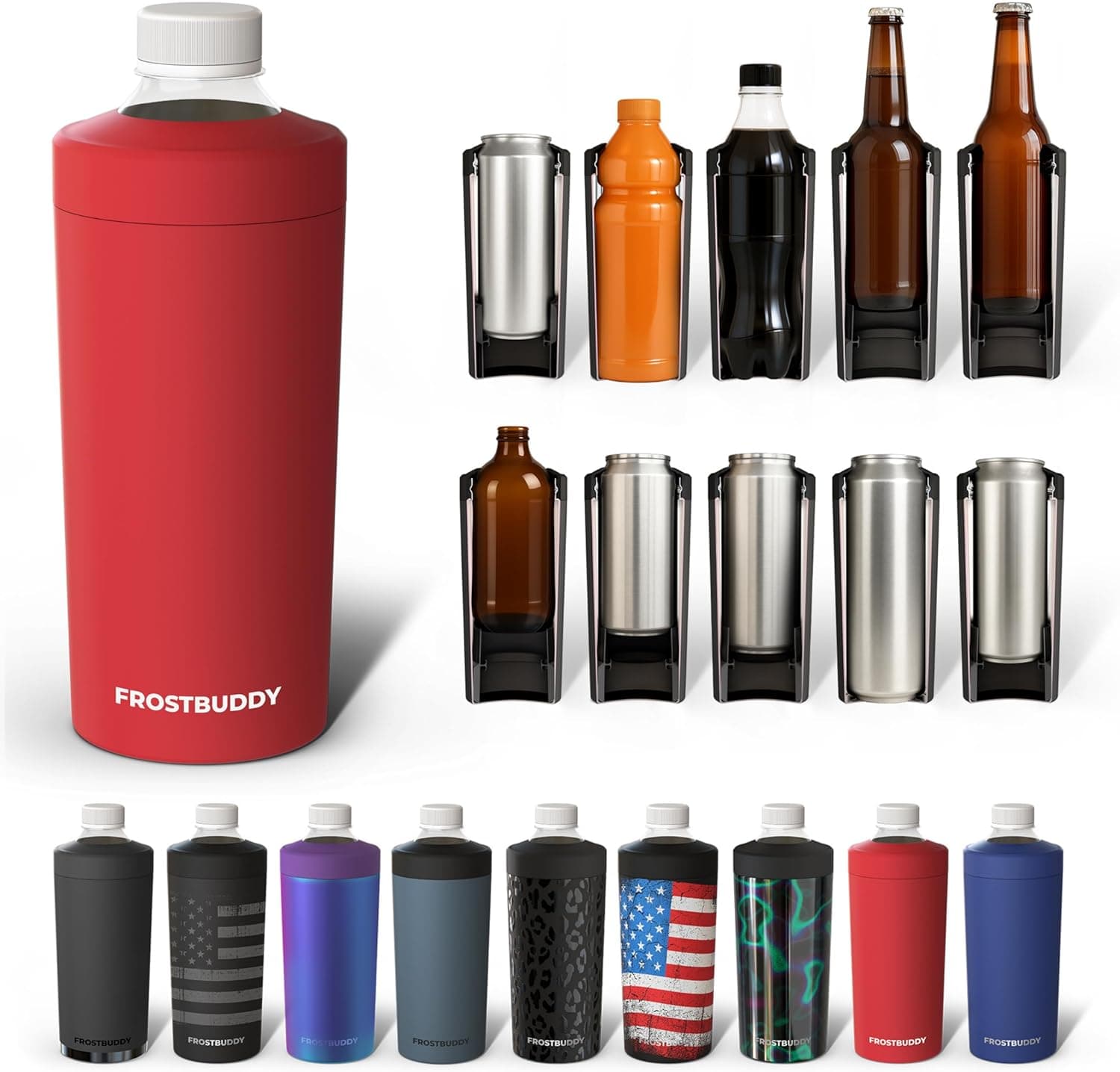 Frost Buddy Universal Buddy XL Can Cooler 12h 🧊