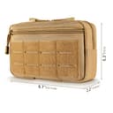 Thumbnail 1 de FRTKK Tactical Molle Admin Pouch — Utility EDC Bag 🎒