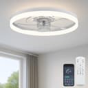 Thumbnail principal de Fszdorj 20" Ceiling Fan with LED light 💡🌀