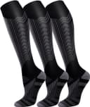 Thumbnail 1 de FuelMeFoot 3-Pack Copper Compression Socks ⚙️