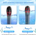 Thumbnail 4 de Full Face Snorkel Mask Panoramic 180° View 🤿