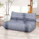 Thumbnail principal de Full Foam Loveseat Sofa armless loveseat for living room 🛋️