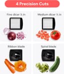 Thumbnail 3 de Fullstar The Original Pro Chopper 4-in-1 Vegetable Chopper 🍽️