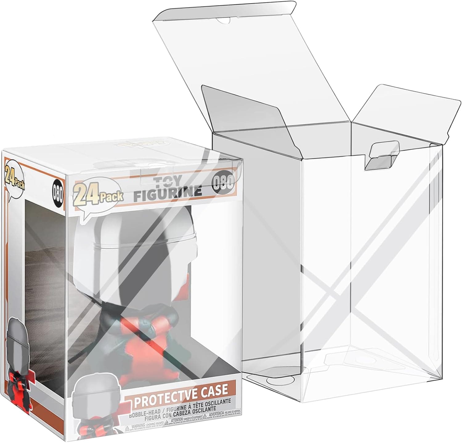 Funko 4" Figure Protectors 24-Pack 📦