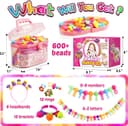 Thumbnail 1 de FUNZBO 650pcs Pop Beads Jewelry Kit for Kids 🎀