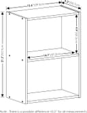 Thumbnail 2 de Furinno Luder Bookcase, French Oak ⏳