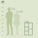 Thumbnail 3 de Furinno Reversible Shelf with 5 Cubes 📦