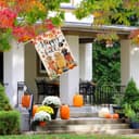 Thumbnail 2 de FUYUCHEN Happy Fall Dogs House Flag 28x40 inches 🏳️